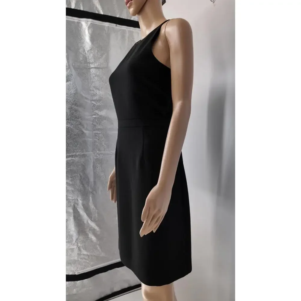 J.Crew Black Sleeveless Sheath Dress Size‎ 8 Classic Minimalist Workwear